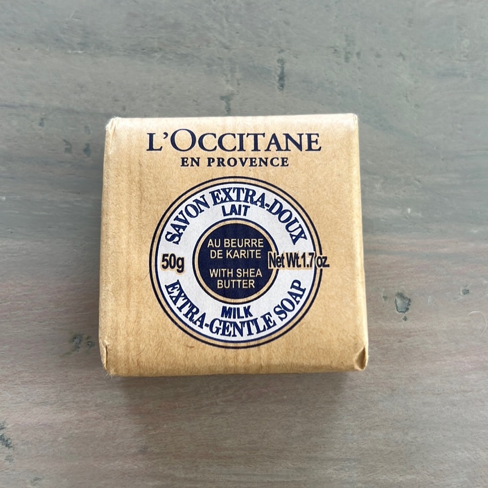 💜 FREE w/ $60+ Bundle. L’Occitane Milk Soap. NWT.